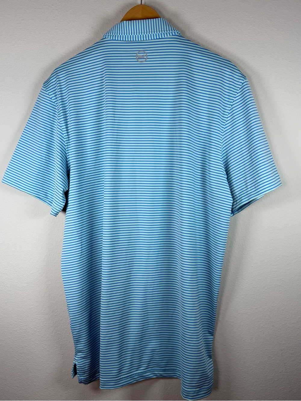 Vineyard Vines On The Go Sankaty Polo Shirt Mens Large Striped OTG Performance - Picture 5 of 5